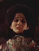 Gustav Klimt Portrat einer Frau oil on canvas